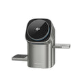Qi2 Auto-Rotate Touch Magnetic 3 in 1 Wireless Charger Fast Charging 15W for Iphone 12/13/14/15/16, for Iwatch & Airpods