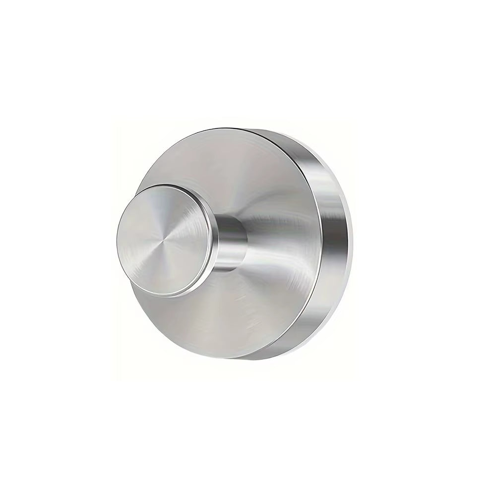 Reusable Stainless Steel Suction Cup Hook Waterproof Wall Mount Hooks Punch-Free Kitchen Bathroom Wall Hanger Towel Clothes