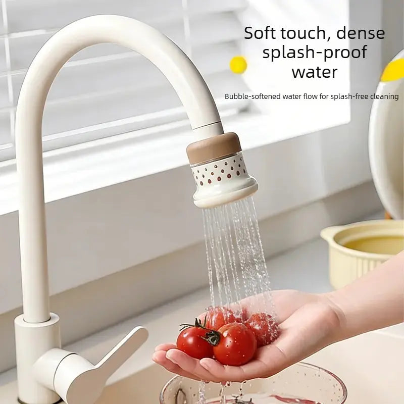 2PCS Minimalist Fresh Water Tap Filter for Home Use — Multi-Layer Filtration Purifier Tap for Kitchen Vegetable Washing, Splash Guard