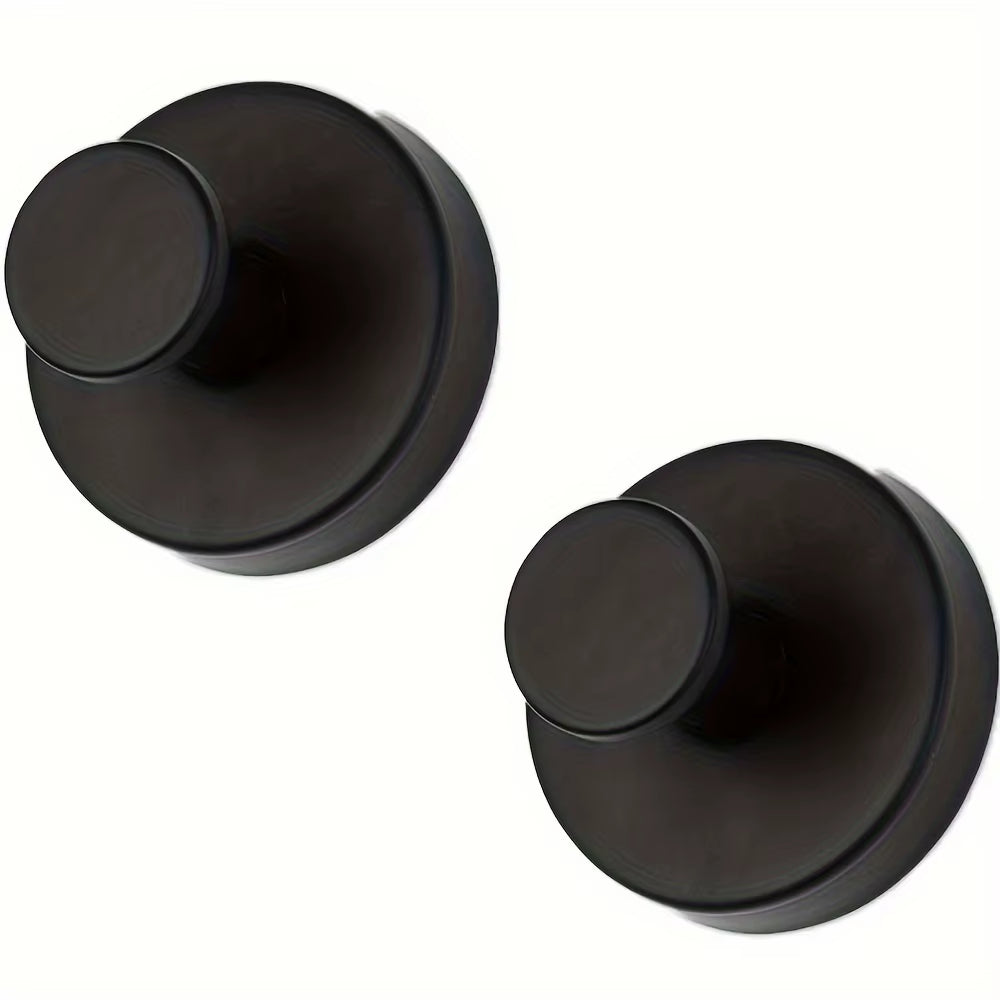 Reusable Stainless Steel Suction Cup Hook Waterproof Wall Mount Hooks Punch-Free Kitchen Bathroom Wall Hanger Towel Clothes