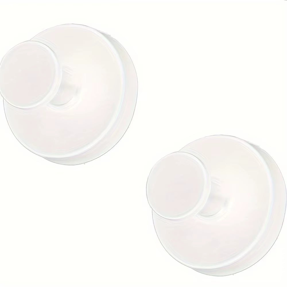 Reusable Stainless Steel Suction Cup Hook Waterproof Wall Mount Hooks Punch-Free Kitchen Bathroom Wall Hanger Towel Clothes