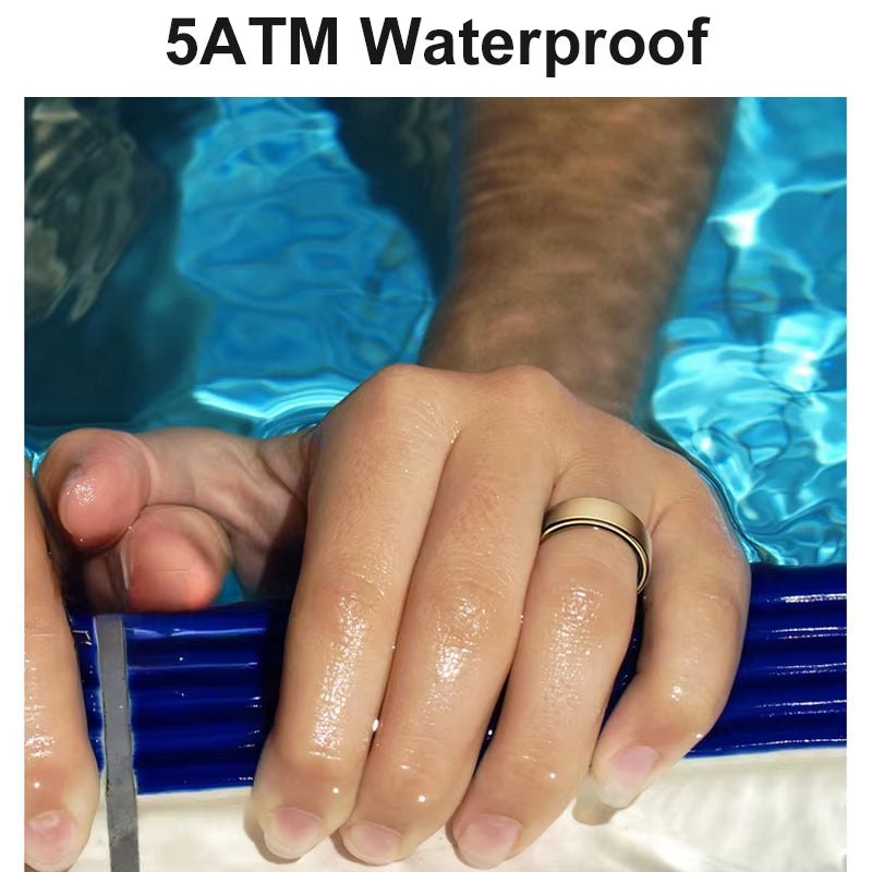 R10 Smart Ring for Men Women with Wireless Charging,Skintemperature Health and Sleep Monitor,Multi-Sport Modes for Andriod IOS